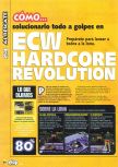 Scan de la soluce de ECW Hardcore Revolution paru dans le magazine Magazine 64 30, page 1