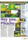 Scan de la preview de Hey You, Pikachu! paru dans le magazine Magazine 64 31, page 1