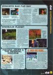 Scan de la preview de Conker's Bad Fur Day paru dans le magazine Magazine 64 31, page 1