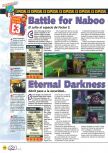Scan de la preview de Eternal Darkness paru dans le magazine Magazine 64 32, page 7