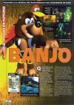 Scan de la preview de Banjo-Tooie paru dans le magazine Magazine 64 33, page 1