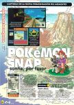 Scan de la preview de Pokemon Snap paru dans le magazine Magazine 64 33, page 1