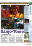 Scan de la preview de Banjo-Tooie paru dans le magazine Magazine 64 34, page 1