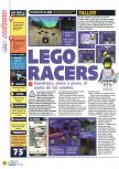 Scan du test de Lego Racers paru dans le magazine Magazine 64 35, page 1
