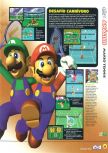 Scan of the review of Mario Tennis published in the magazine Magazine 64 36, page 2