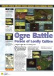 Scan de la preview de Ogre Battle 64: Person of Lordly Caliber paru dans le magazine Magazine 64 37, page 1