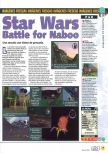Scan of the preview of Star Wars: Episode I: Battle for Naboo published in the magazine Magazine 64 37, page 9