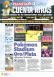 Scan of the preview of Pokemon Stadium 2 published in the magazine Magazine 64 39, page 1