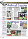 Scan of the preview of Paper Mario published in the magazine Magazine 64 40, page 1