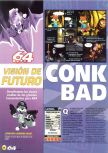 Scan de la preview de Conker's Bad Fur Day paru dans le magazine Magazine 64 40, page 1