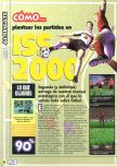Scan of the walkthrough of International Superstar Soccer 2000 published in the magazine Magazine 64 40, page 1