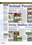 Scan of the preview of Derby Stallion 64 published in the magazine Magazine 64 41, page 4