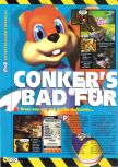 Scan of the preview of Conker's Bad Fur Day published in the magazine Magazine 64 41, page 2