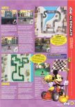 Scan of the walkthrough of Mickey's Speedway USA published in the magazine Magazine 64 41, page 6