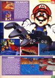 Scan of the preview of Super Mario 64 published in the magazine Computer and Video Games 171, page 2