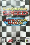 Scan de la notice de California Speed
