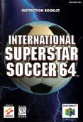 Scan de la notice de International Superstar Soccer 64