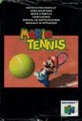 Scan of manual of Mario Tennis