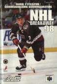 Scan of manual of NHL Breakaway 98