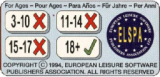 Pour ages 18+ (1994) (European Leisure Software Publishers Association - Royaume-Uni)