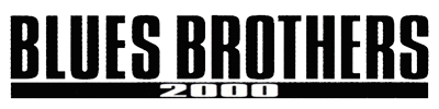 Le logo du jeu Blues Brothers 2000