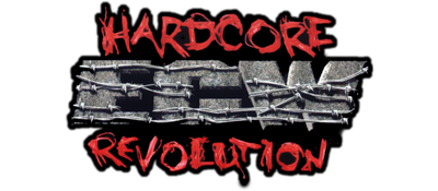 Le logo du jeu ECW Hardcore Revolution