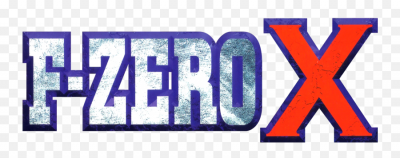 Game F-Zero X's logo