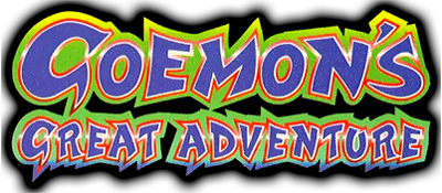 Le logo du jeu Goemon's Great Adventure