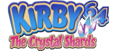 Le logo du jeu Kirby 64: The Crystal Shards