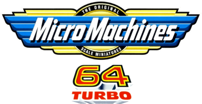 Le logo du jeu Micro Machines 64 Turbo