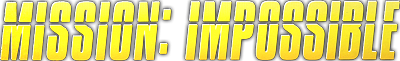 Le logo du jeu Mission : Impossible