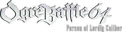 Le logo du jeu Ogre Battle 64: Person of Lordly Caliber