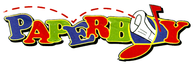 Le logo du jeu Paperboy
