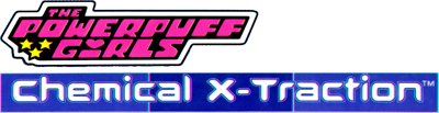 Le logo du jeu Powerpuff Girls: Chemical X-Traction