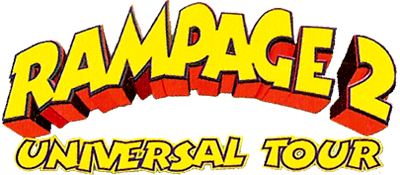 Game Rampage 2: Universal Tour's logo
