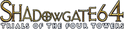 Game Shadowgate 64: Trial of the Four Towers's logo