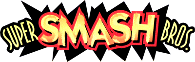 Le logo du jeu Super Smash Bros