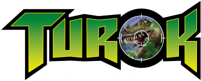 Le logo du jeu Turok: Dinosaur Hunter