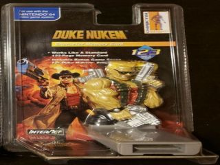 The picture of the Character Memory Card - Duke Nukem (United States) accessory