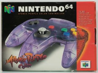 The picture of the Atomic Purple Controller (United States) accessory