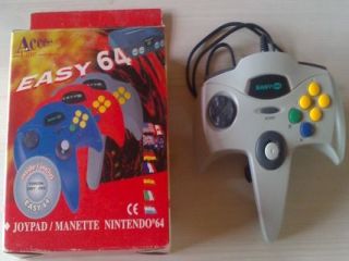 The picture of the Grey Easy 64 controller (Europe) accessory