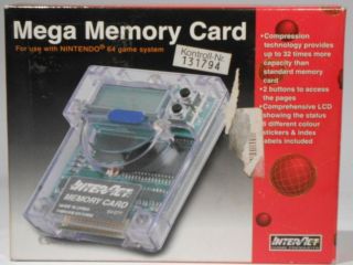 The picture of the Mega Memory Card (Europe) accessory