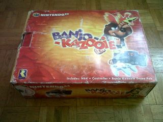 La photo du bundle Nintendo 64 Banjo-Kazooie (Royaume-Uni)