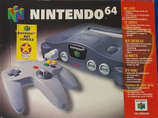 The picture of the Nintendo 64 Best Console 97 (Switzerland) bundle