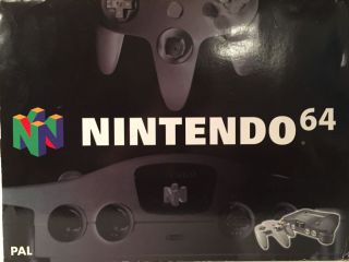 The picture of the Nintendo 64 Black Slipcover (Europe) bundle
