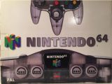 Nintendo 64 Clear Black<br>Europe