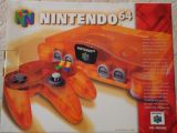 The picture of the Nintendo 64 Colour - Fire (Australia) bundle