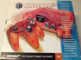 La photo du bundle Nintendo 64 Colour - Fire - The Biggest Names in Games (Australie)