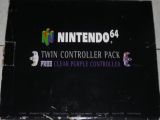 The picture of the Nintendo 64 Twin Controller Pak (Australia) bundle