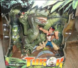 The picture of the Action figure Turok Series: Joshua vs. Raptor (United States) goodie
